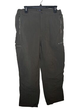 Rail Riders Hiking Pants Mens M Gray Nylon Outdoor Travel